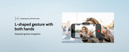 AOCHUAN Smart XPro 3-Axis Gimbal Stabilizer – Smartphone Video Stabilizer for iPhone & Android with Fill Light Effect