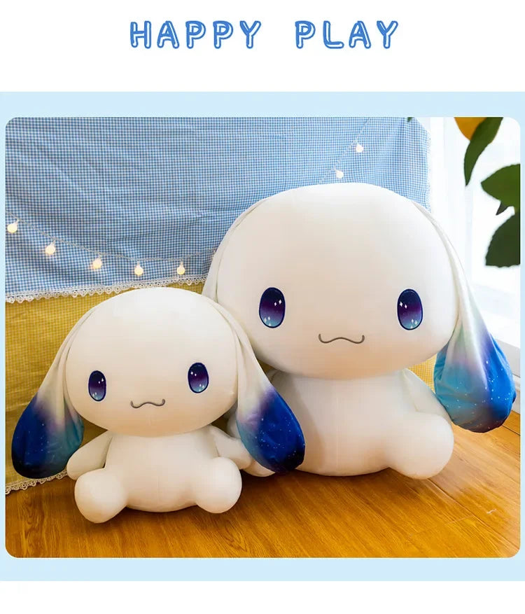 Sanrio Cinnamoroll Plush Doll – Kawaii Stuffed Toy with Pillow, Perfect Gift for Girls