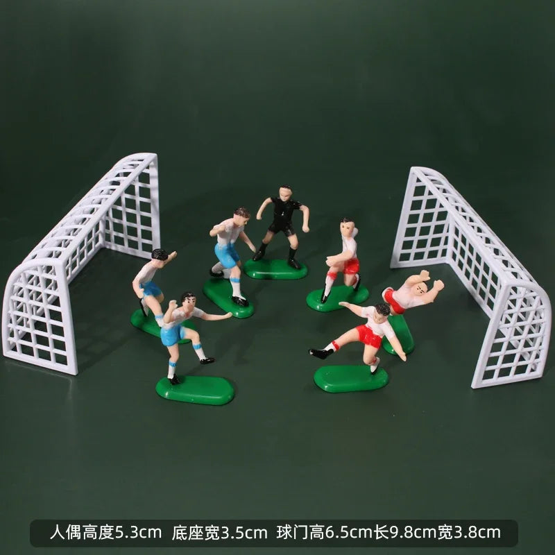 Soccer Cake Topper (Boy) – Football Party Decorations & Happy Birthday Cake Picks for Kids