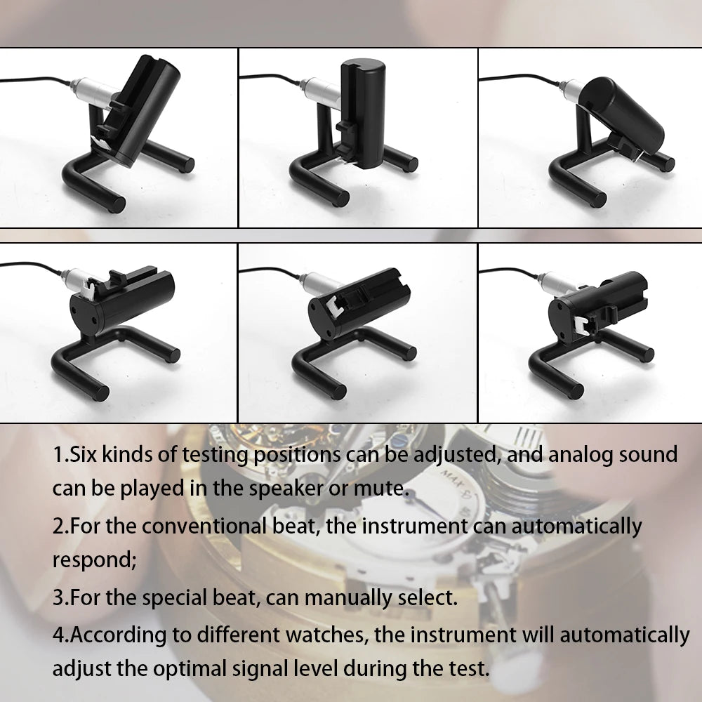 WeiShi No.1000/No.1900 Timegrapher – Watch Testing Tool for Repairers & Hobbyists, Timing Test & Watch Repairing Tool