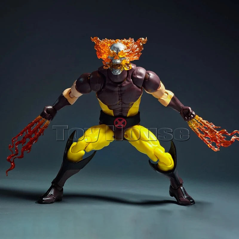 CT Toys Wolverine Hellverine Figure — Mafex 096/138 X-Men Anime Action Collectible Model Toy Gift