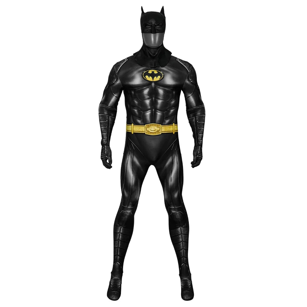 Zentai Flash & Bat Movie Cosplay Jumpsuit – 3D Printed Spandex Bruce Wayne/Bat Suit Costume