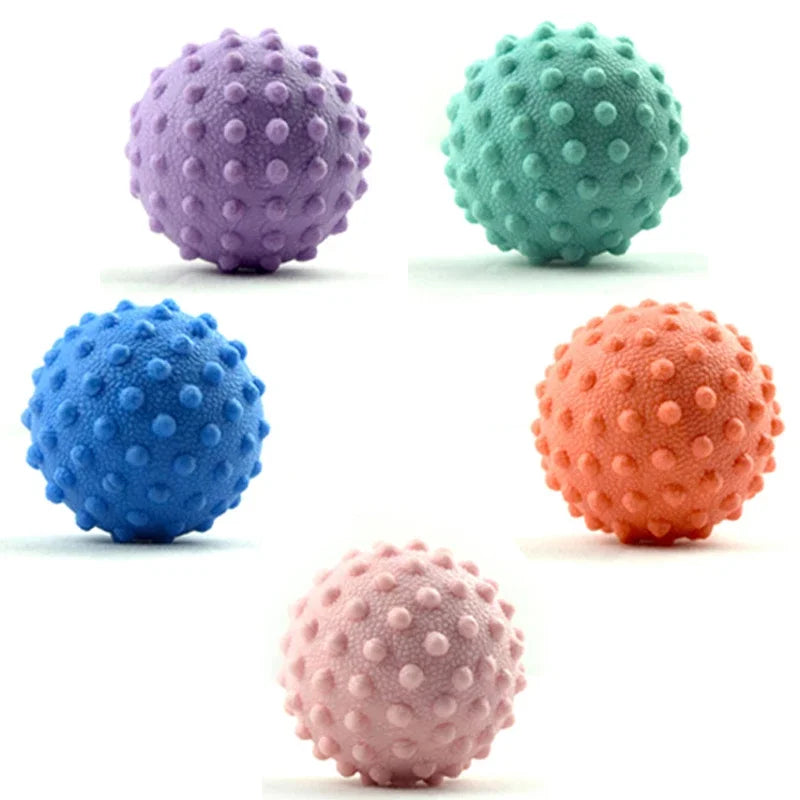 Durable TPE Spiky Massage Balls – 4.5cm Hedgehog Trigger Point Pain Relief for Hand, Foot & Plantar Fasciitis