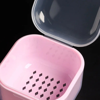 Portable Alcohol Disinfection Box - Nail Drill Bits & Grinding Head Sterilizer for Manicure Cleaning