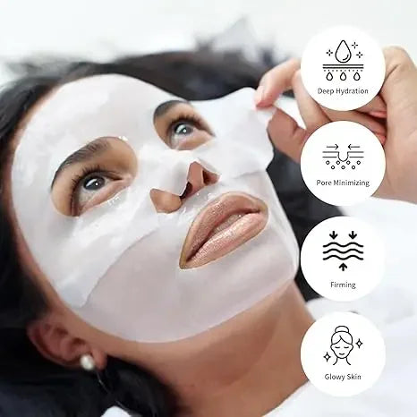 5-Pack Deep Collagen Anti-Wrinkle Face Mask – Overnight Lifting, Firming & Moisturizing