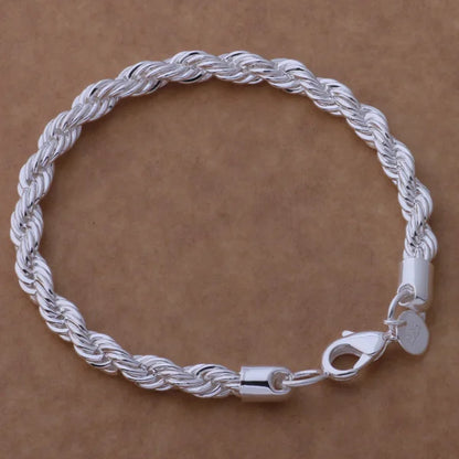 925 Sterling Silver Bead Bracelet – High-Quality Romantic Chain for Women, Fashion Jewelry Gift for Engagement, Party & Wedding