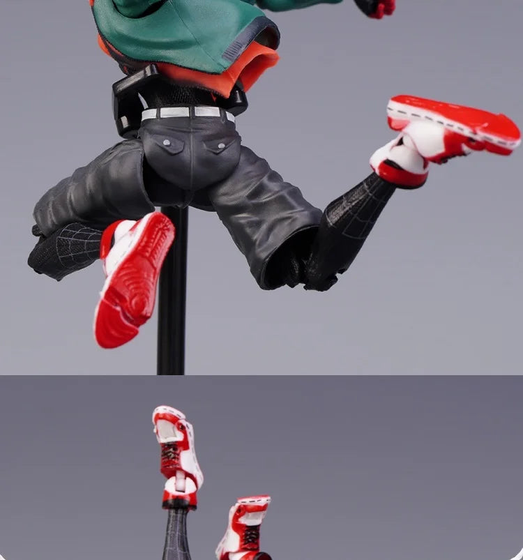 Miles Morales Spider-Man Action Figure — Into the Spider-Verse Collectible Toy for Kids Gift