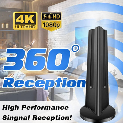 DTMB Digital TV Antenna Receiver - Indoor & Outdoor HD Ground Wave HDTV Antenna for Clear Signal Reception