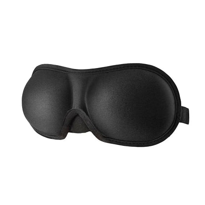 3D Sleep Mask for Eyes — Soft Travel Eye Shade, Light-Blocking Sleeping Aid, Breathable Night Eyepatch
