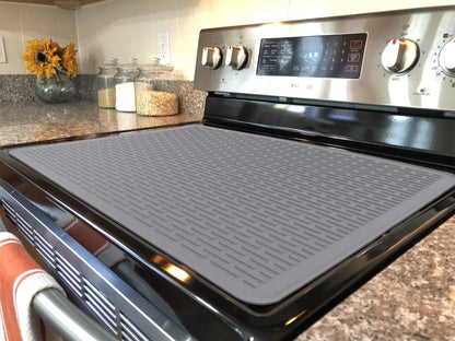 Large Silicone Stove Mat | Multifunctional Induction Stove Top Cover & Kitchen Drain Protector