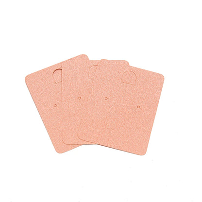 50pcs Earring Display Cards — Cardboard Jewelry Holder for DIY, Small Business, Organizer & Packaging Supplies