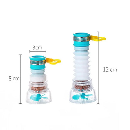 Kitchen Anti-Splash Faucet – Rotatable Extendable Universal Water Filter Tap for Home Sink & Wash Basin