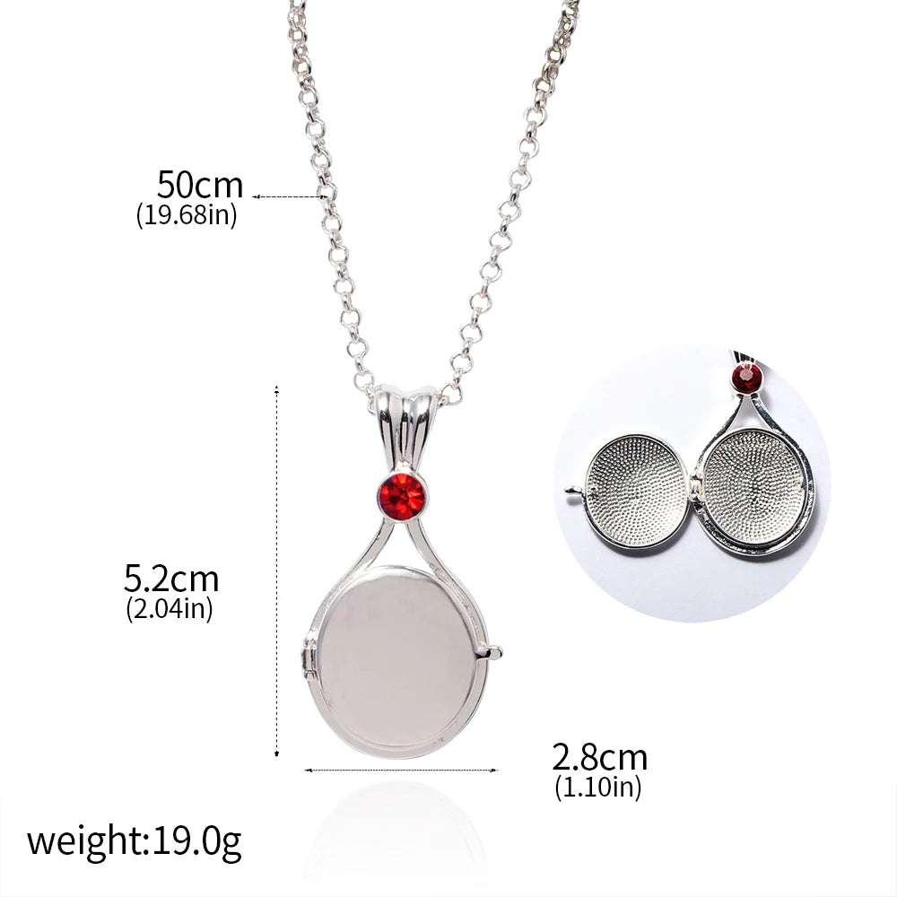 Classic TV H2O Mermaid Shell Necklace – Silver Plated Pendant for Women Cosplay Jewelry Gift