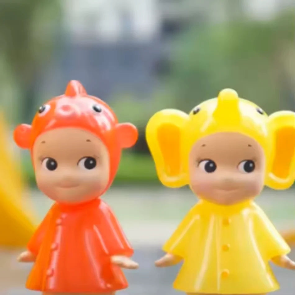I Love Rainy Day Blind Box Doll – Trendy Handmade Desktop Ornament & Creative Gift