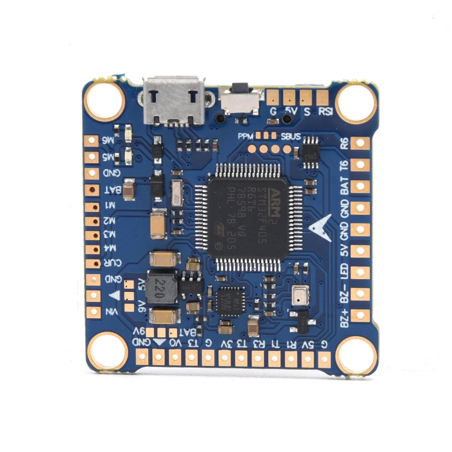 F405 F7 F722 Flight Controller & 60A 4in1 BLheli_S ESC Stack – 30.5x30.5mm for RC FPV Racing Drones