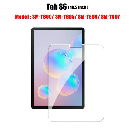 Tempered Glass Screen Protector for Samsung Galaxy Tab – Fits S6 Lite, S7 FE, S8/S8+, S9/S9 FE, S9+, S10, S11, A8, A9 Plus, 12.4" Tablets