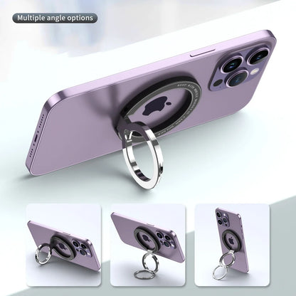 MagSafe Magnetic Finger Ring Holder for iPhone 12/13 Pro Max Mini - Magnet Phone Stand Grip Mount - Smartphone Accessories