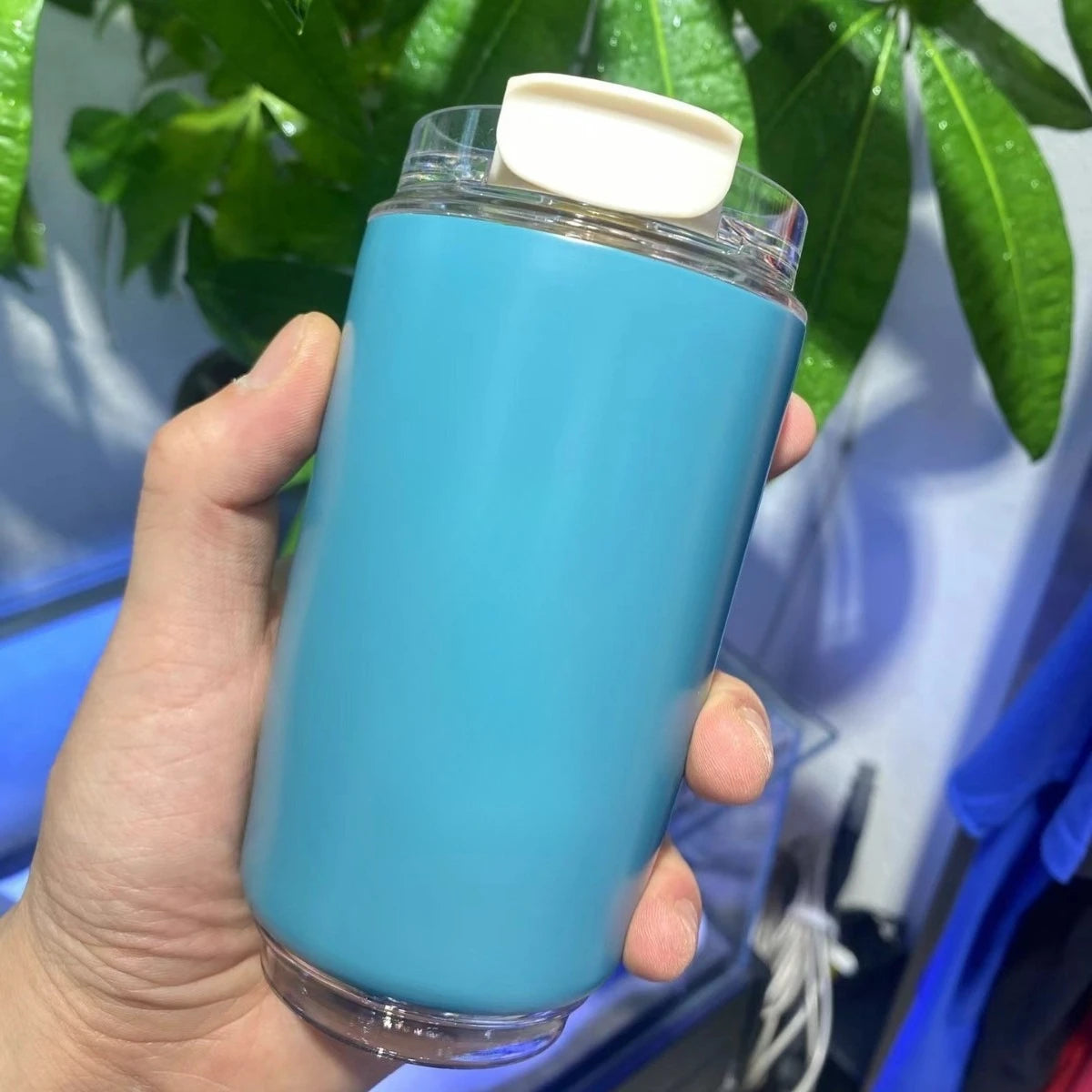 Vacuum Insulated 240ml Car Travel Coffee Cup – Double Wall Thermos Bottle for Hot & Cold Temperature Retention