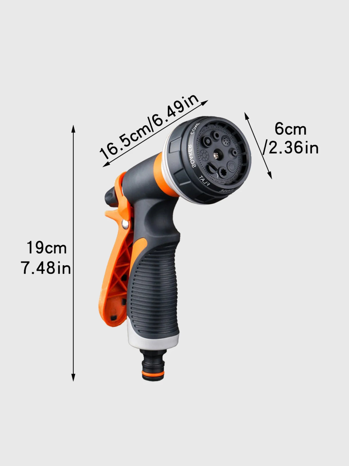 High-Pressure Garden Spray Gun Set - Home Irrigation, Lawn Watering, Garden Sprinkler & Car Wash Nozzle