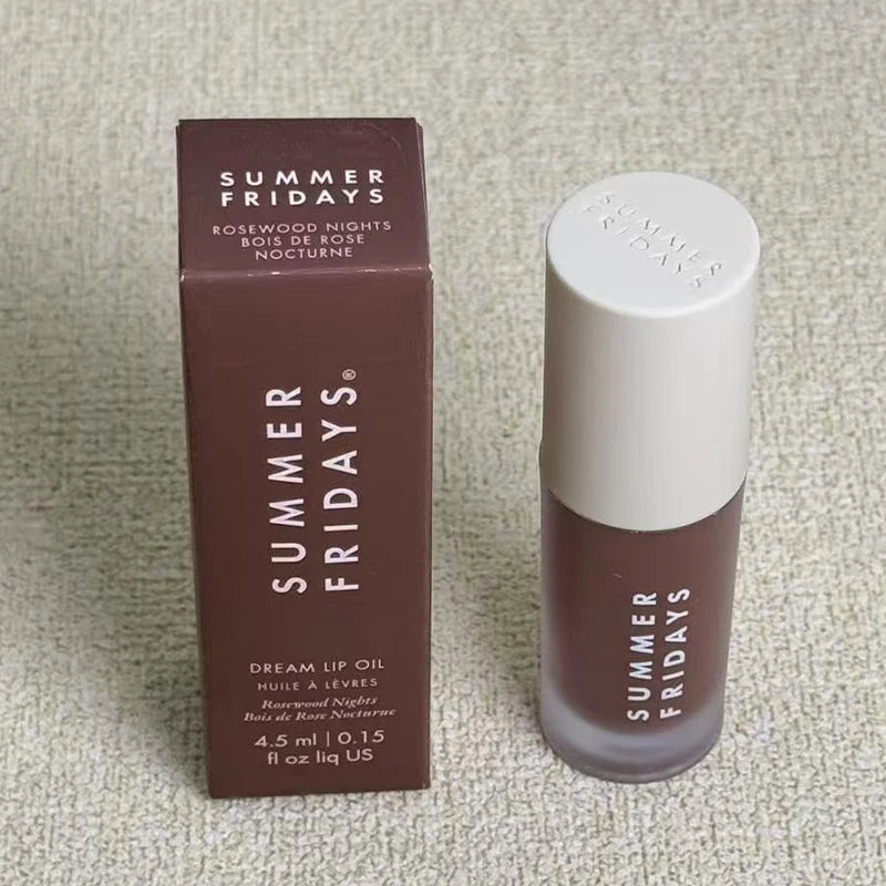 Summer Fridays Lip Balm - Moisturizing Glossy Lip Oil with Vanilla Pink Sugar & Guava Shine
