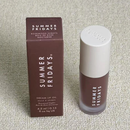 Summer Fridays Lip Balm - Moisturizing Glossy Lip Oil with Vanilla Pink Sugar & Guava Shine