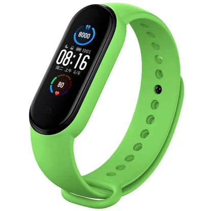 Silicone Watch Strap for Xiaomi Mi Band - Replacement Wristband Bracelet for Mi Band 3 4 5 6 7 Smartwatch Accessories