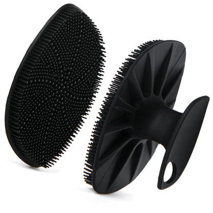 Silicone Facial Cleansing Brush – Deep Pore Cleanser & Blackhead Exfoliating Face Scrubber for Gentle Massage Skincare Tool