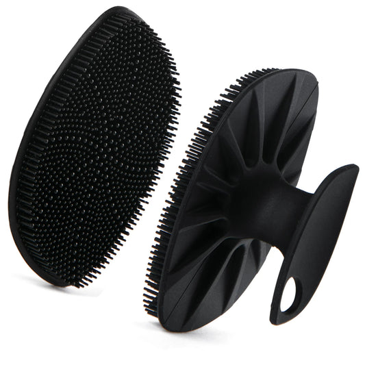 Silicone Facial Cleansing Brush – Deep Pore Cleanser & Blackhead Exfoliating Face Scrubber for Gentle Massage Skincare Tool