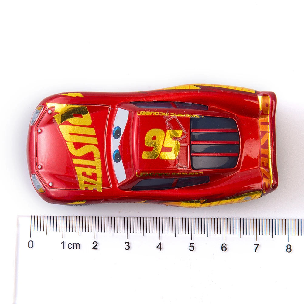 Disney Pixar Cars 3 Lightning McQueen & Mater Model Collection – 1:55 Diecast Alloy Car Toys for Children, Gift