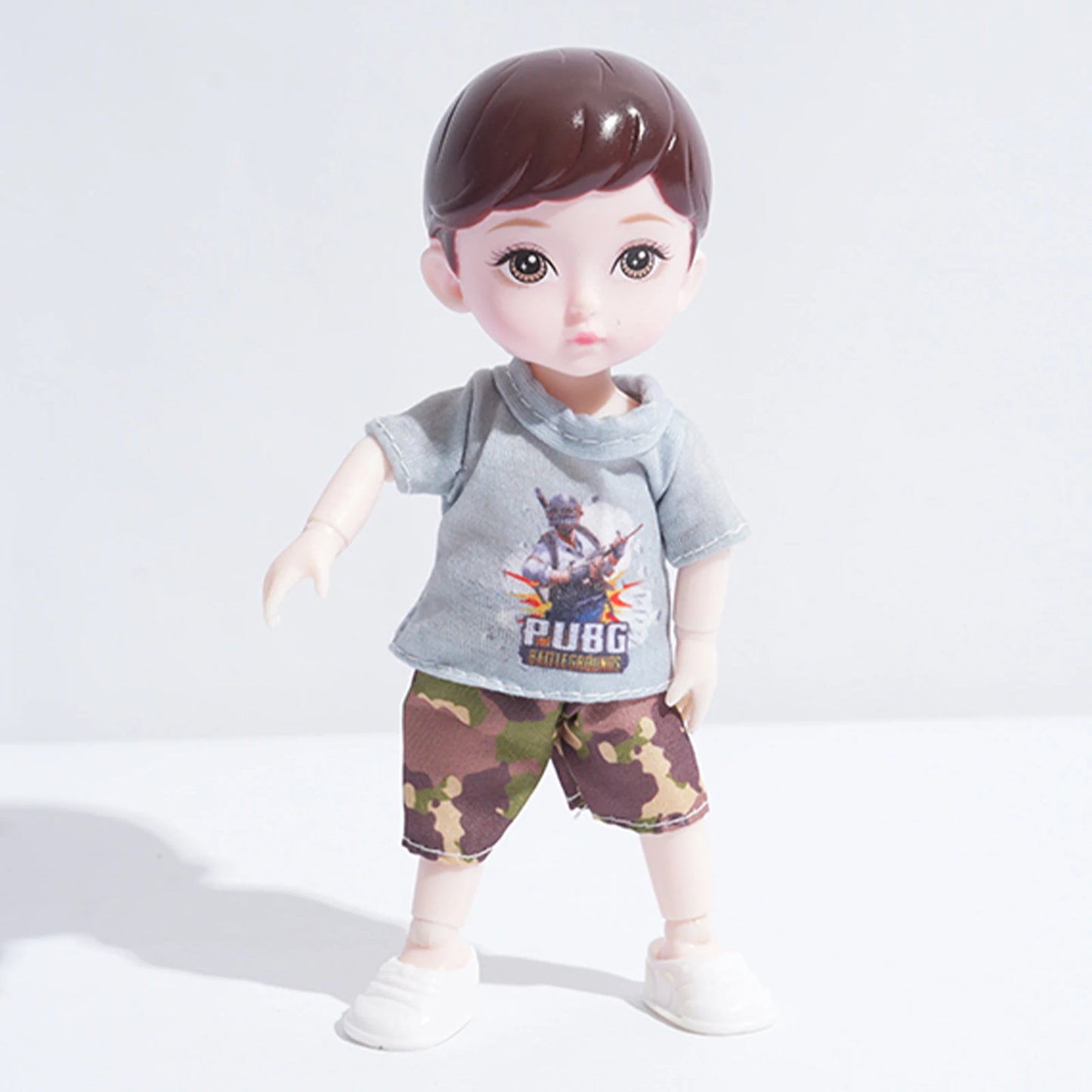 One Piece 6-Inch Baby Dolls – Boy Model with 13 Movable Joints & Painted Eyes, Birthday Gift Toy for Children Girls