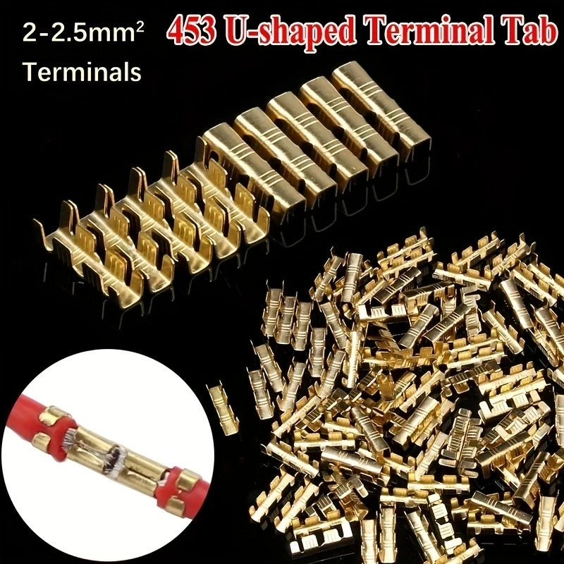 50/100Pcs Quick Connect Terminal Blocks - Push-Button Docking Connector Wiring Terminals