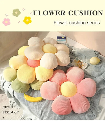 6 Styles Sunflower Pillow – Cute Daisy Cushions with Petals, 40cm, Perfect Birthday Gifts & Home Décor for Bedroom & Office