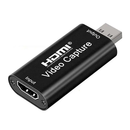 1080P HDMI USB Capture Device – Video Recording & Streaming for Gaming, Conferencing, Mac & PC Compatible