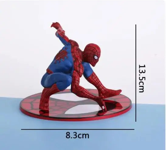 13cm Marvel Venom Spider-Man Figure – Avengers Model, Desktop & Car Chassis Ornament, Office Decoration Statue, Christmas Collectible