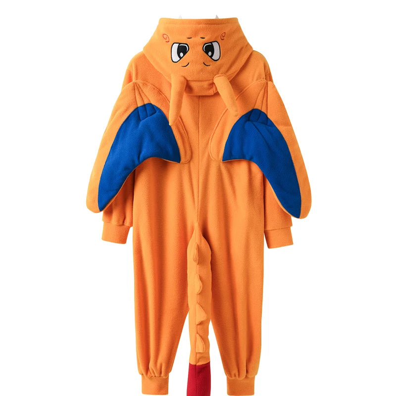Women’s Kigurumi Onesie — Charizard, Gengar, Umbreon & Piplup Full-Body Pajama for Adults, Halloween Cosplay Costume