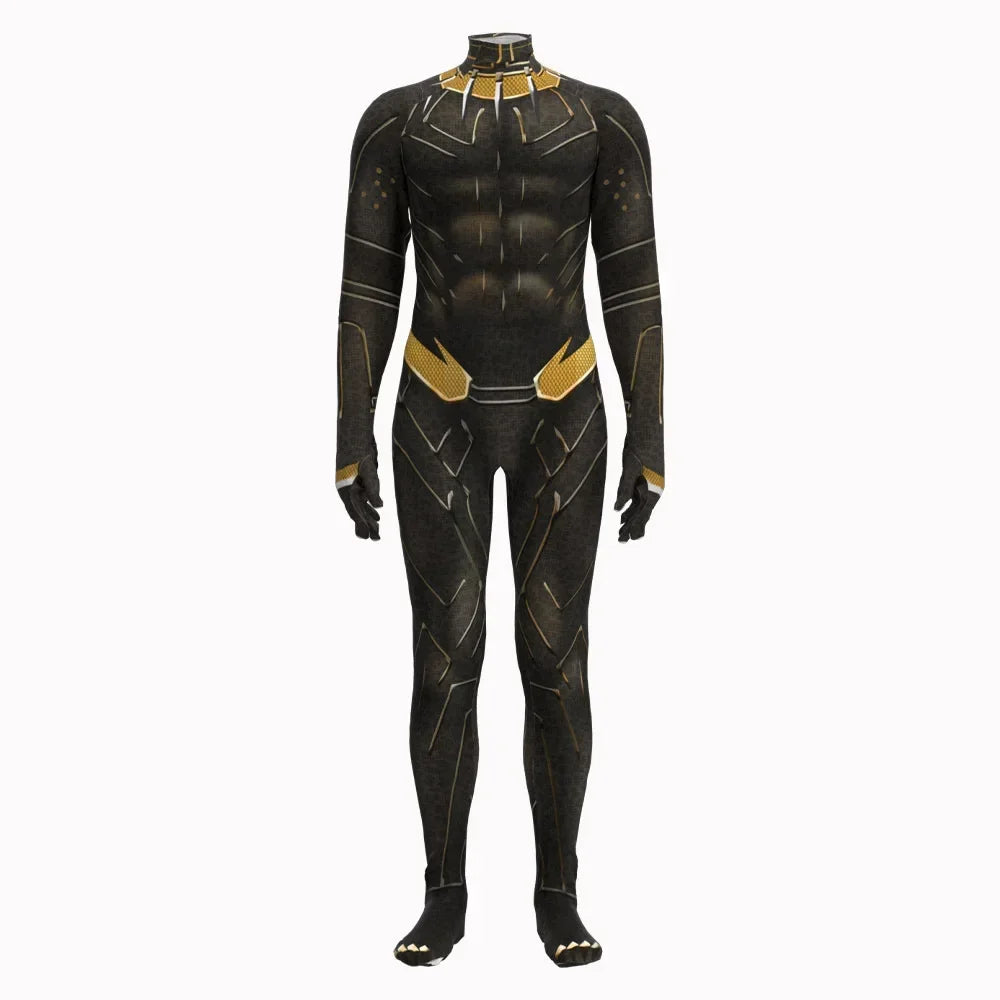 Black Panther 2 Wakanda Forever Shuri Cosplay Costume – Superhero Jumpsuit Bodysuit for Women, Men & Kids, Carnival Outfit
