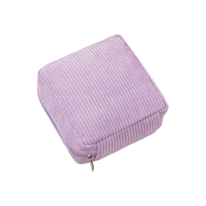 Sanitary Napkin Organizer Bag - Portable Multifunctional Travel Pouch for Makeup, Lipstick & Small Accessories