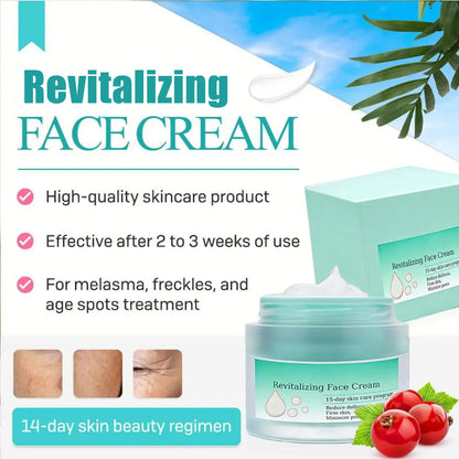 Face Renewal Revitalizing Cream - Rejuvenating Moisturizing Facial Care Cream