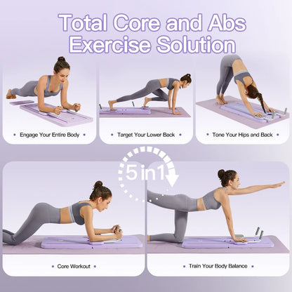 Umay Multifunctional Ab Exercise Board – Home Pilates Reformer for Core & Abdominal Strength Training