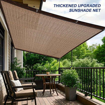 Garden Shade Cloth - Sun Shade Fabric with Grommets for Patio, Pergola, Garden & Greenhouse