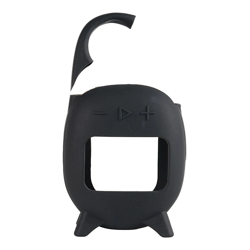 Silicone Protective Case for JBL Clip 5 – Shockproof, Dustproof Carrying Cover with Stand-Up Design for Portable Bluetooth Speaker