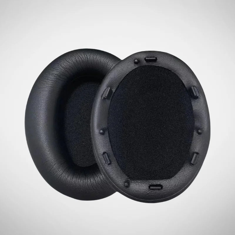 Replacement Memory Foam Ear Pads & Leather Case for Sony WH-1000XM2/3/4/5 Headphones