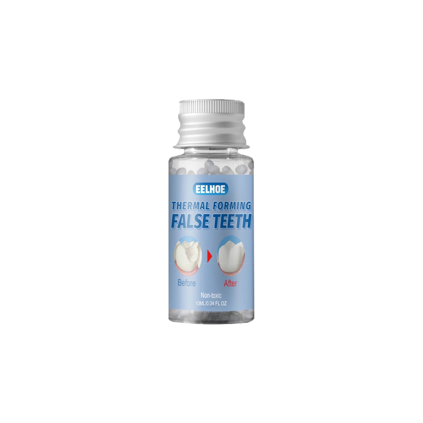 Resin False Teeth & Solid Gums — Temporary Filling Material for Dentistry, Oral Care, Denture Restoration 20/30ml
