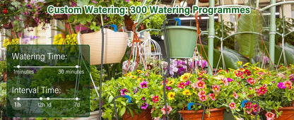 Solar Garden Drip Irrigation System — Automatic Balcony Watering DIY with Drip Hose