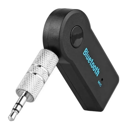Bluetooth 5.0 Audio Receiver – Mini Stereo AUX USB Wireless Adapter for PC, Car & Headphones Hands-Free