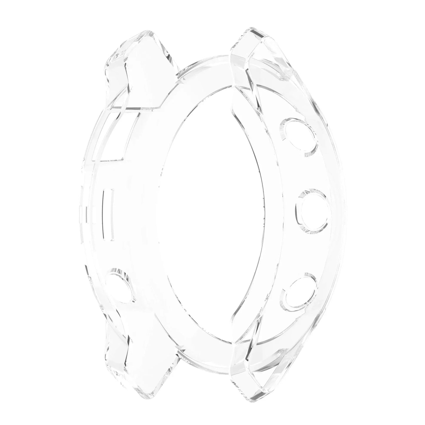 Transparent TPU Protective Case for Garmin Fenix 5/6/7 Series – Soft Slim Watch Cover