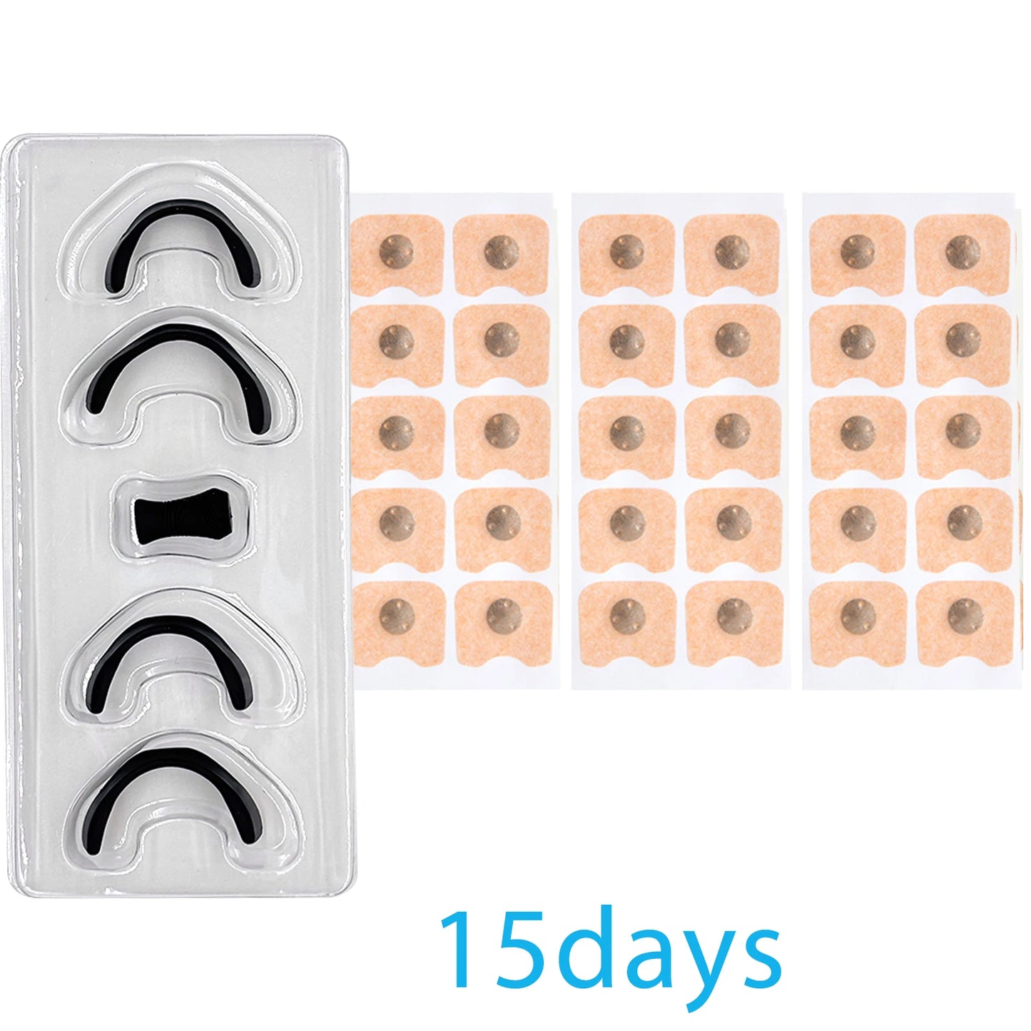 Nasal Breathing Dilator Starter Kit – Anti-Snoring Magnetic Nose Strips for Sleep & Sports Airflow Improvement