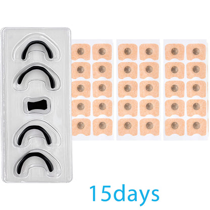 Nasal Breathing Dilator Starter Kit – Anti-Snoring Magnetic Nose Strips for Sleep & Sports Airflow Improvement