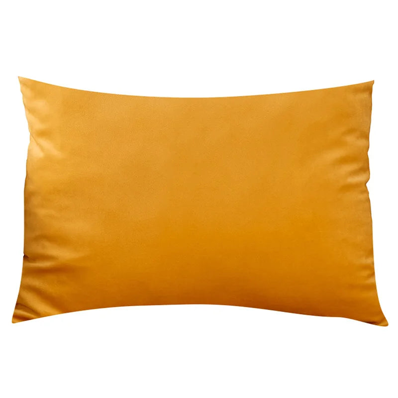 Soft Velvet Plaid Cushion Covers – 30x50 cm Pillowcases for Living Room Sofa, Nordic Home Decor