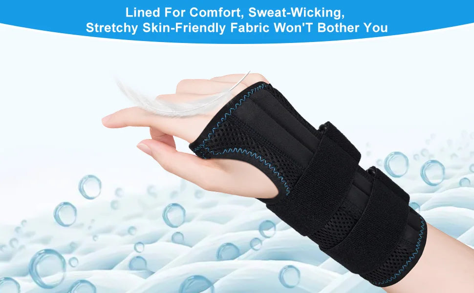 Adjustable Wrist Support Brace – Sport Wristband for Left & Right Hand, Fitness, Weightlifting & Pain Relief